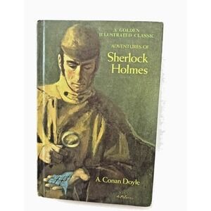 Adventures Of Sherlock Holmes by Arthur Conan Doyle hardcover 1965